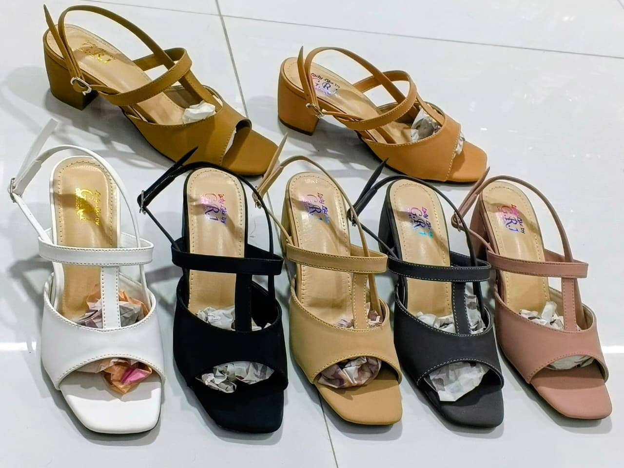 Block Heel Sandal (For Girls)