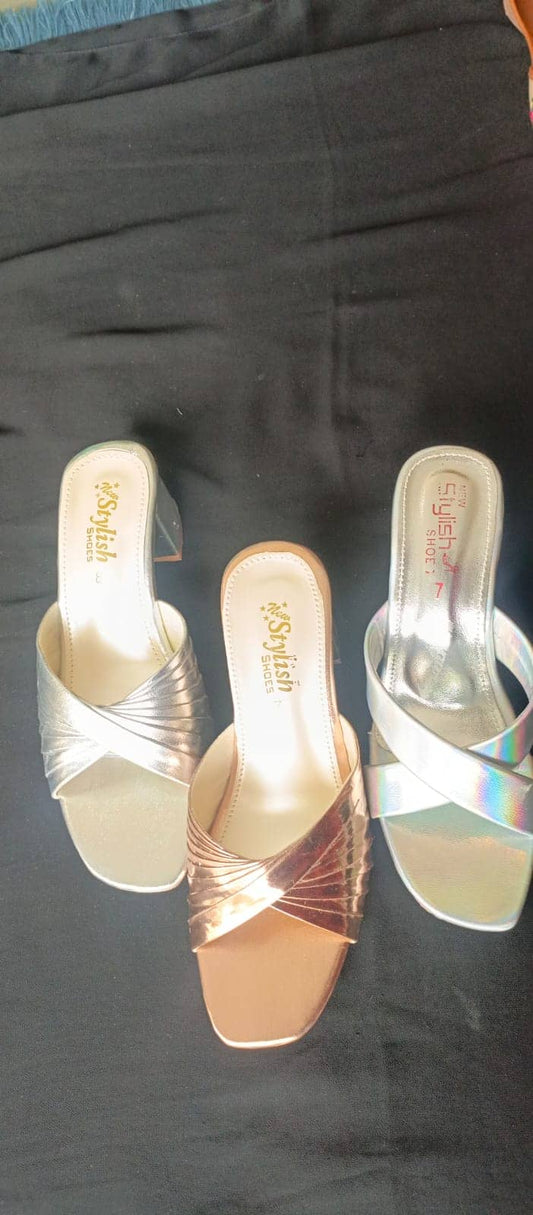 Fancy Heel Slippers