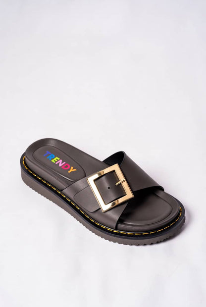 Buckle Strap Slipper (For Girls)