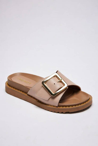 Buckle Strap Slipper (For Girls)