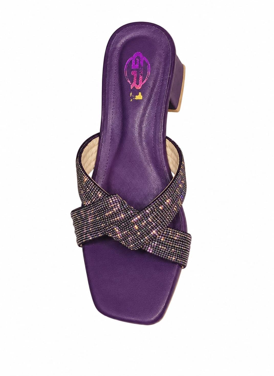 Fancy block heel