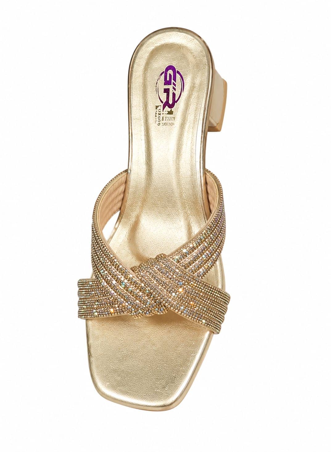 Fancy block heel