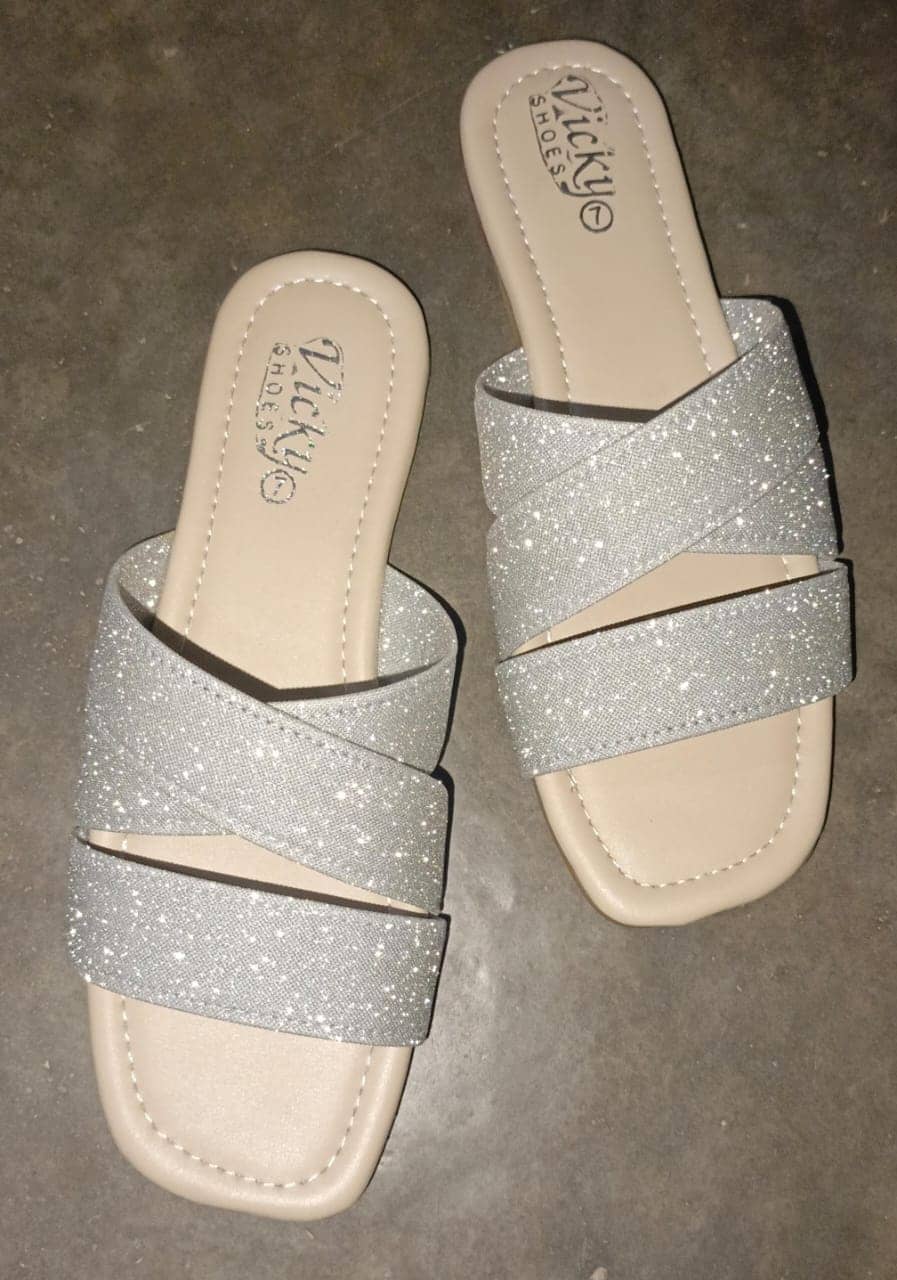 Flat chappal rubber jelly sole